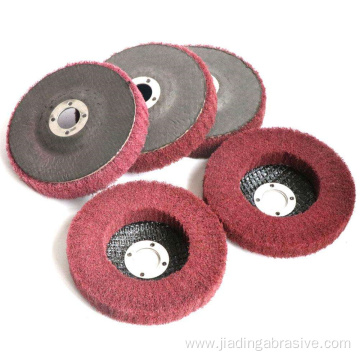 non woven flap disc for metal scouring pad